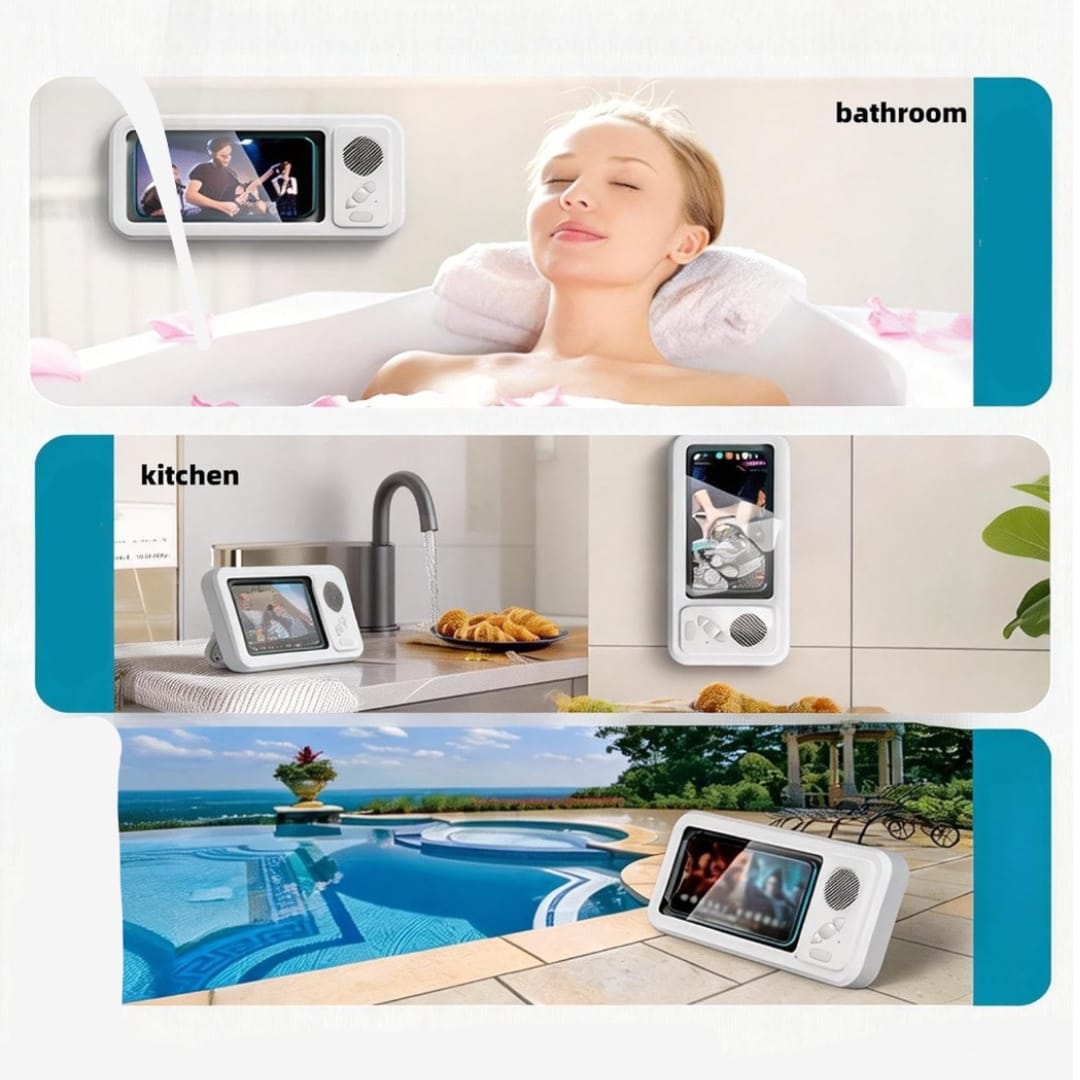 Portable sound designed to follow you even under water.