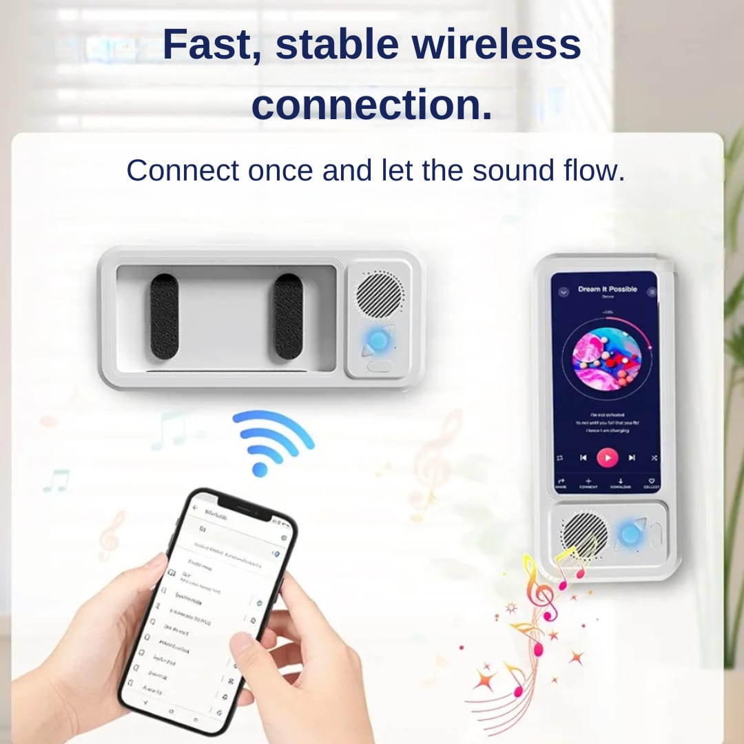 Portable sound designed to follow you even under water.