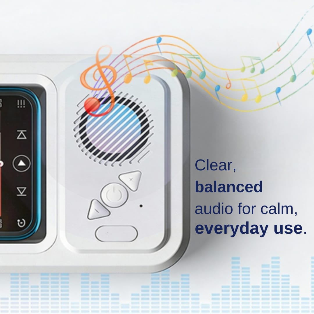 Portable sound designed to follow you even under water.